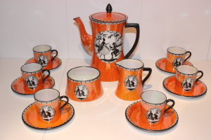 Carlton Ware Gallant Coffee Set